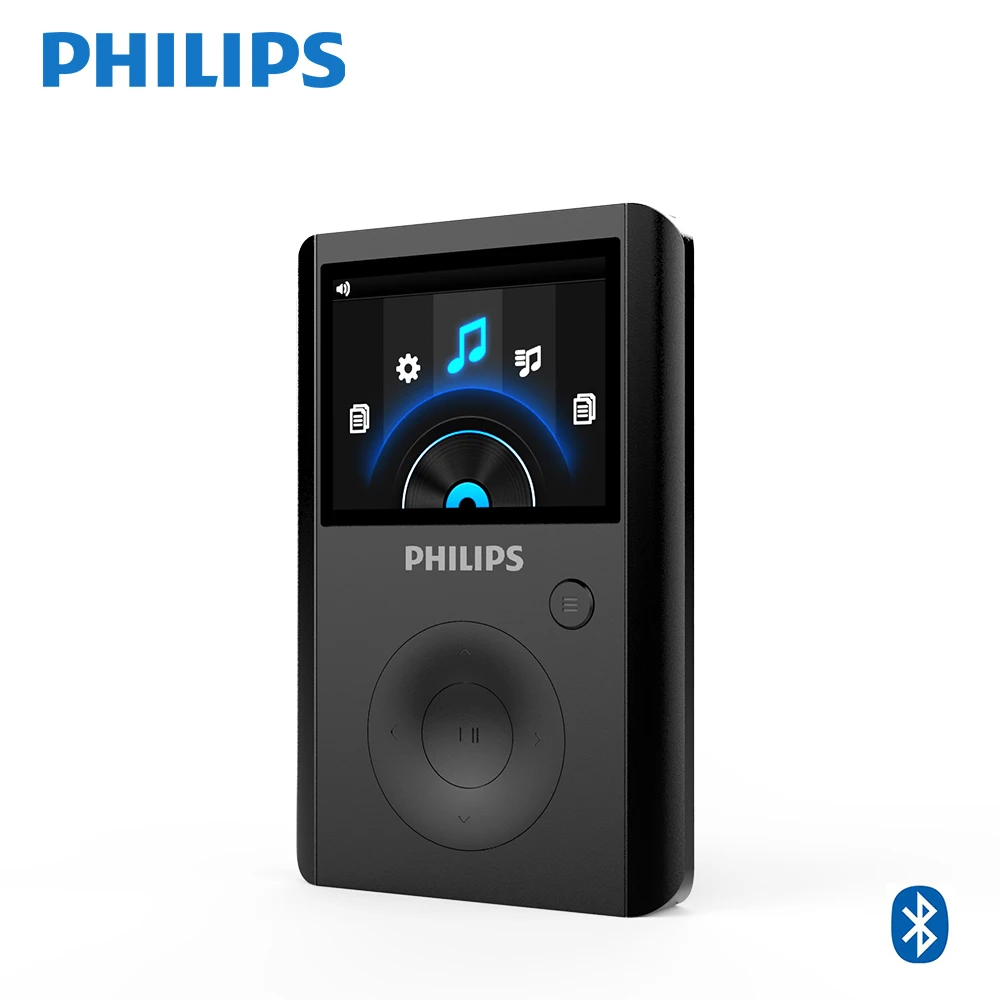 PHILIPS SA8232 Оригинальный 2 0 &quotBluetooth HiFi MP3 музыкальный плеер из цинкового сплава без