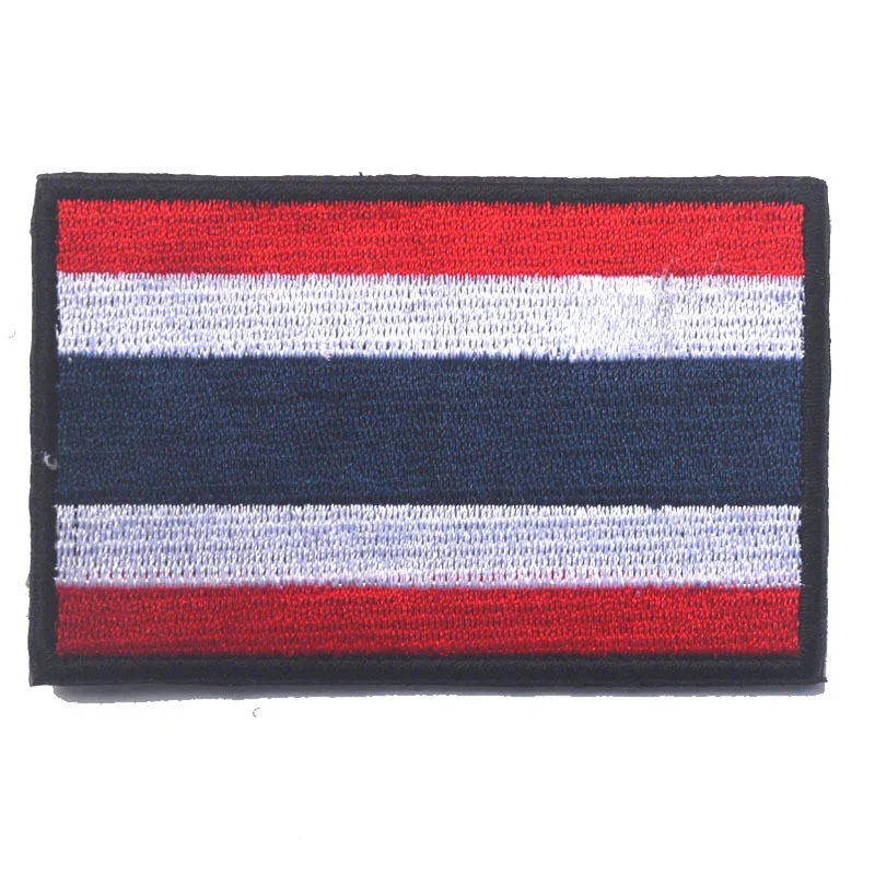 Азиатские страны флаги 8*5 см патч Камбоджа Лаос Таиланд Пакистан Филиппины