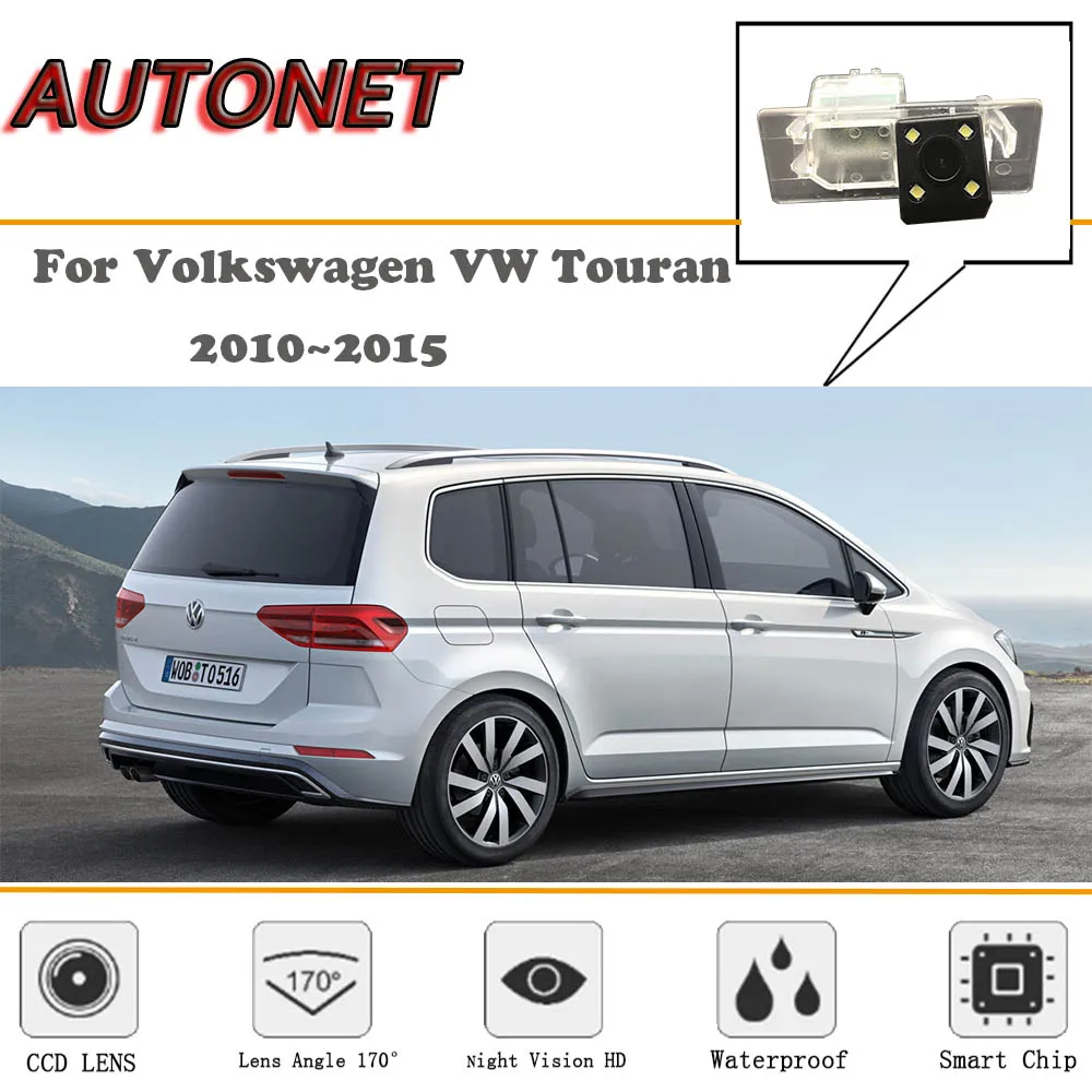 Автомобильная камера заднего вида для Volkswagen VW Touran 2010 ~ 2015/CCD/ночного