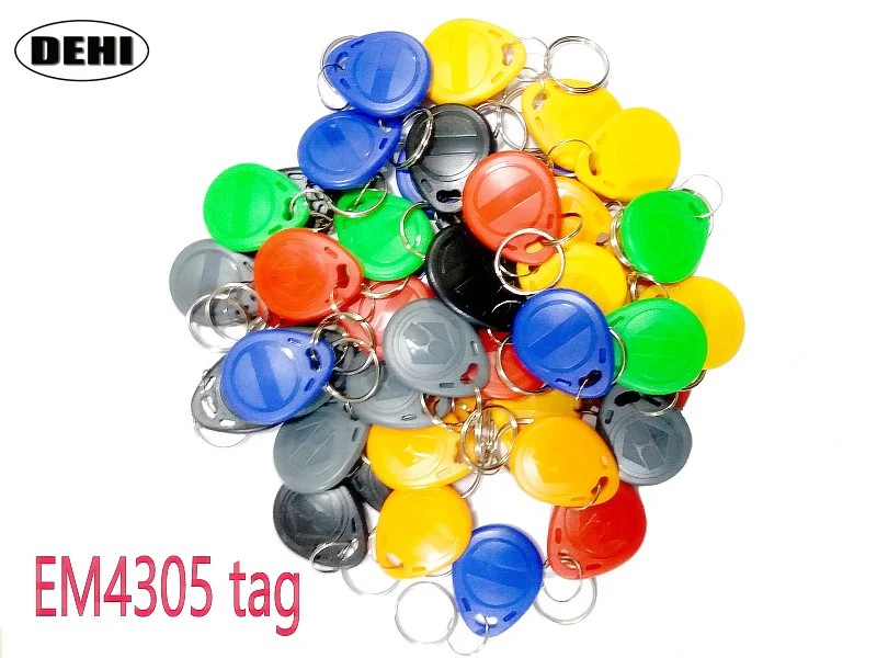 50 шт./лот EM4305 T5577 RFID метки 125 кГц копировальная перезаписываемая RFID Метка копировальная карта копировальная дублирующая брелок кольцо