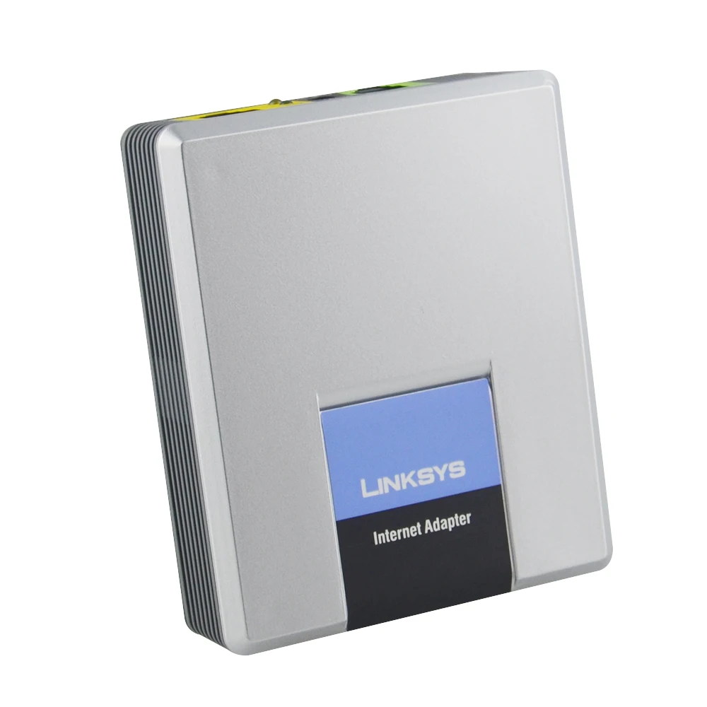 Бесплатная быстрая доставка! Разблокированный Voip адаптер Linksys SPA1001 шлюз FXS 1FXS