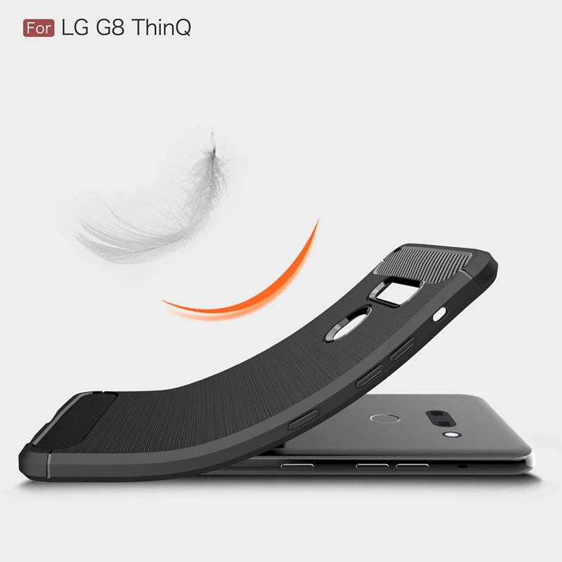 Для LG G8 чехол ThinQ Мягкий ТПУ прочный защитный задний Чехол для | Мобильные