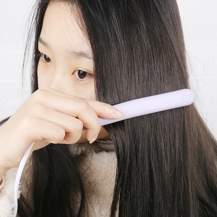 Высокое качество Мини выпрямитель для волос розовый керамический выпрямляющий