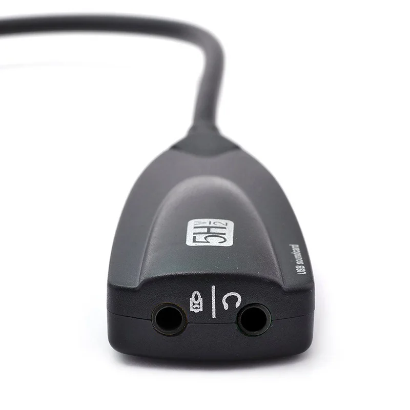 Высокое качество 5HV2 внешняя звуковая карта USB 7 1 канальный в 3D CH виртуальный канал