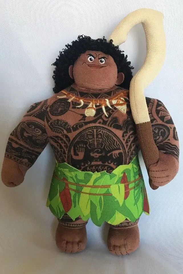 Новая Подлинная мягкая плюшевая игрушка Moana Maui Heihei для поросенок Пуа из