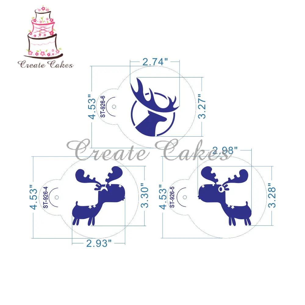 6 шт./компл. трафарет для украшения торта кофе|cupcake stencil|cookie stencilsstencils for coffee |