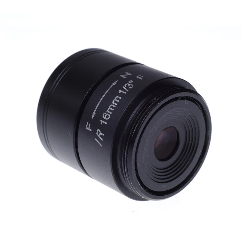 Объектив для системы видеонаблюдения 16 мм 20 градусов 1/3 дюйма F1.2|lens thickness|lens filmlenses
