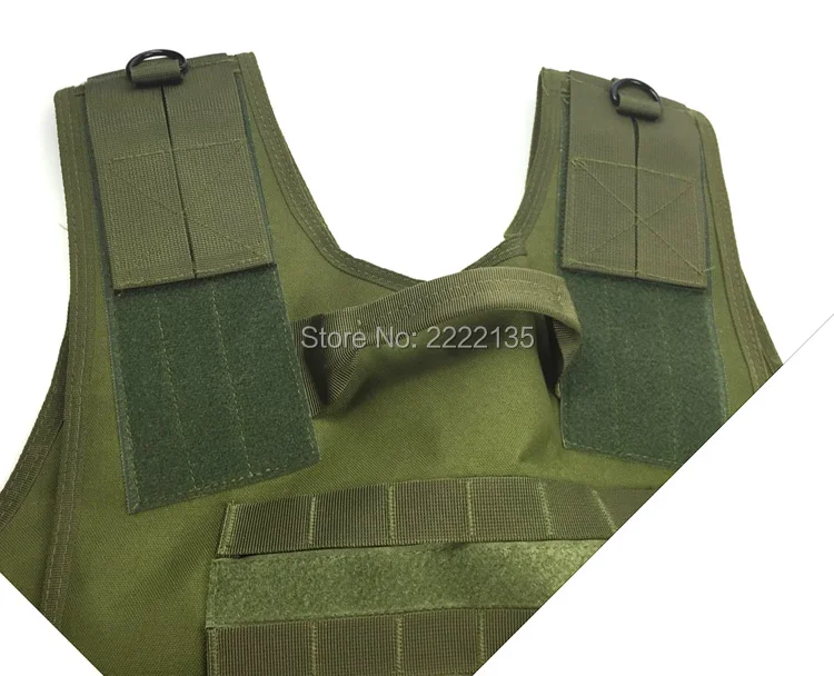 

Tactical Molle Vest Camouflage Police CS Nylon Airsoft Paintball Military Hunting Protective Vest