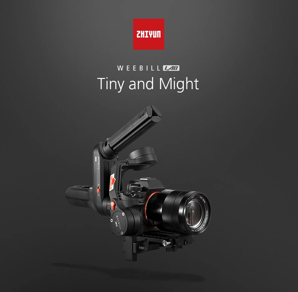 Zhiyun weebill лаборатории 3-осевой Беспроводной изображение передачи Камера Стабилизатор Для беззеркальных Камера OLED Дисплей портативный монопод с шарнирным замком