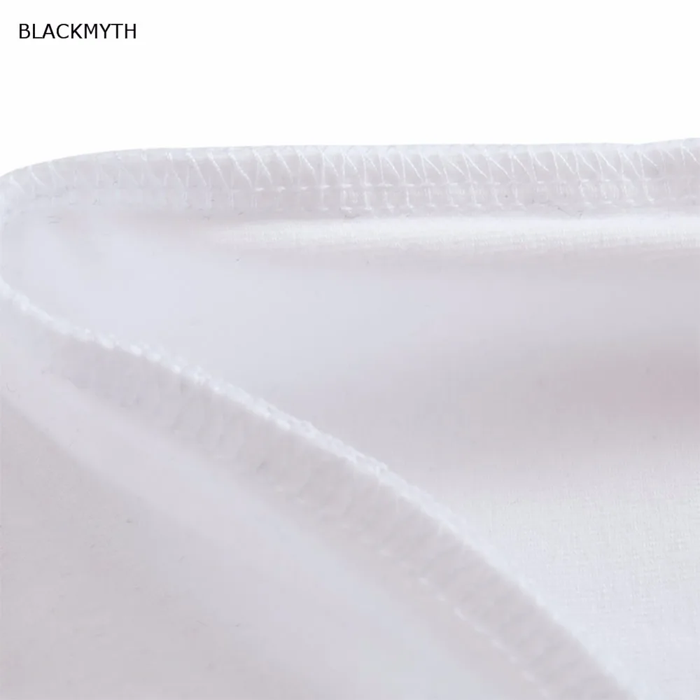 Черная Женская футболка без рукавов с надписью BLACKMYTH модный белый Повседневный