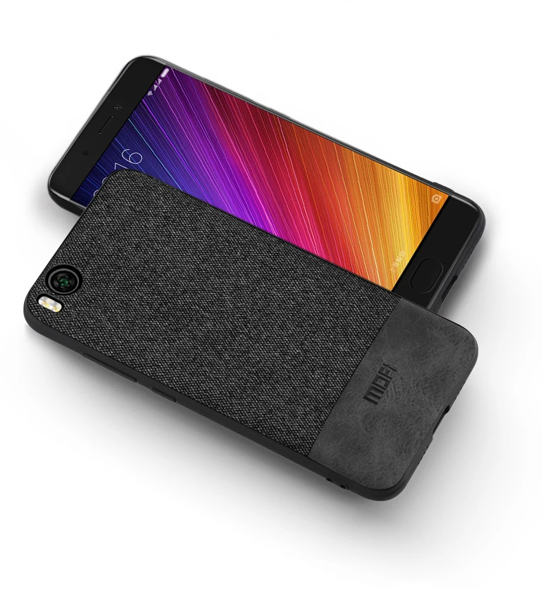 Чехол для Xiaomi mi 5s противоударный чехол-накладка из ткани защитный чехол s capas MOFi чехол для mi 5S plus