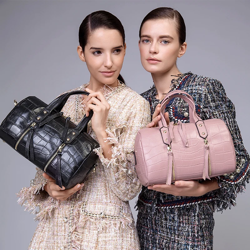 Zooler Бостон Для женщин сумка кисточкой Женская Настоящая кожа женская на плечо