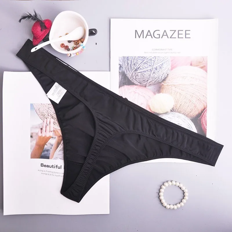 Cotton Thong Women's Panties Underwear Women Lace Soft Briefs Sexy Lingerie low Waist lingerie g-string 1pcs/Lot ac127
