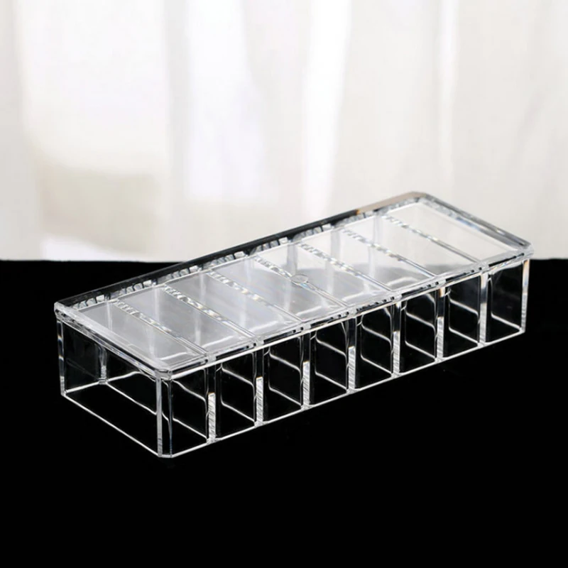 Акриловый Органайзер для макияжа косметический держатель инструменты коробка