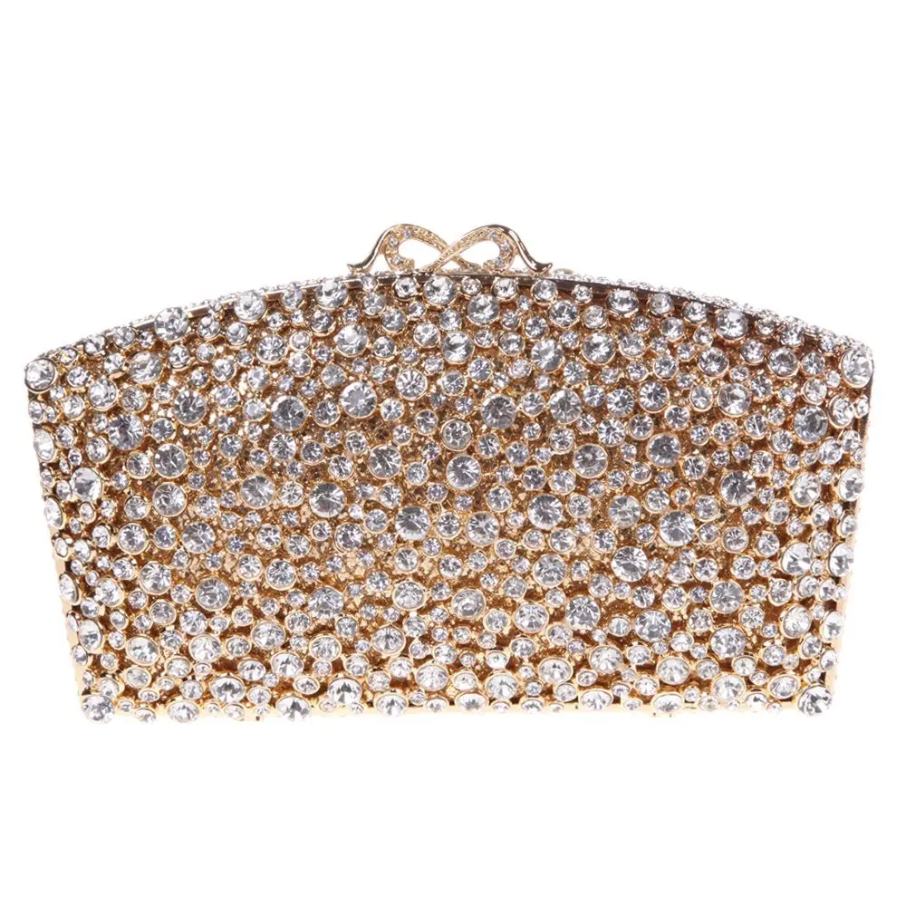 Bling Красочные Алмаз сцепления кошелек Роскошный горный хрусталь Вечерняя