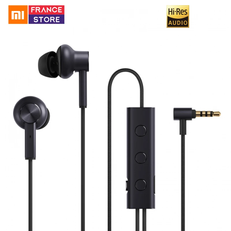 Наушники XIAOMI Mi с шумоподавлением оригинальные наушники ANC разъемом 3 5 мм|active