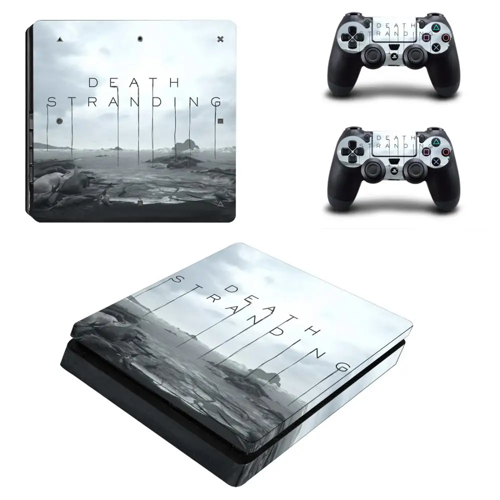 Наклейка на кожу для консоли Sony Playstation 4 и контроллеров PS4 Slim|Наклейки| |