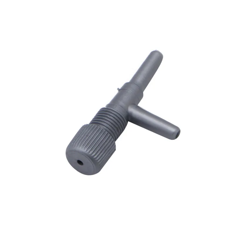 Насос для воздушного выключателя аквариума Регулируемый Т образный воздушный