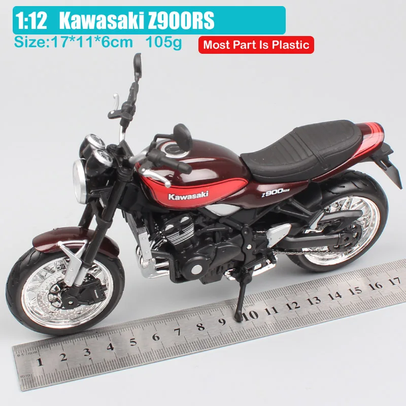 1/12 масштаб бренд Maisto Ретро Кавасаки Z900 RS велосипед мото транспортные средства туринг Спорт литье под давлением мото rcycle игрушки подарок для детей