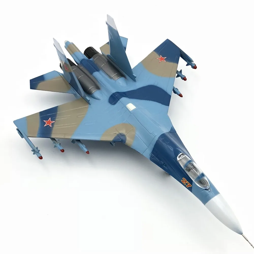 Модель самолета в масштабе 1:72 SU27 Jet Fighter бесплатная доставка|airplane model|scale airplane