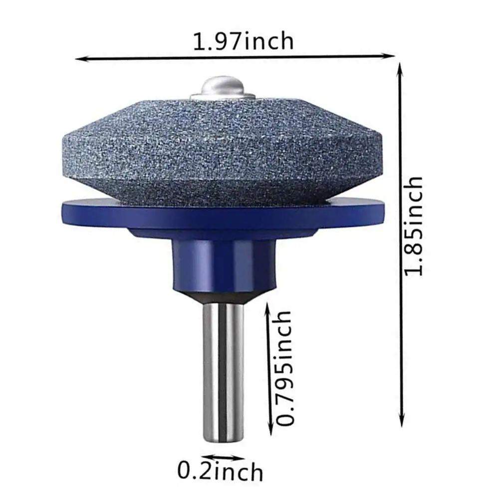 

Universal Lawn Mower Faster Blade Sharpener 5pcs Set Lawnmower Sharpening Power Drill Grinding Garden Tools for Mower Rigs