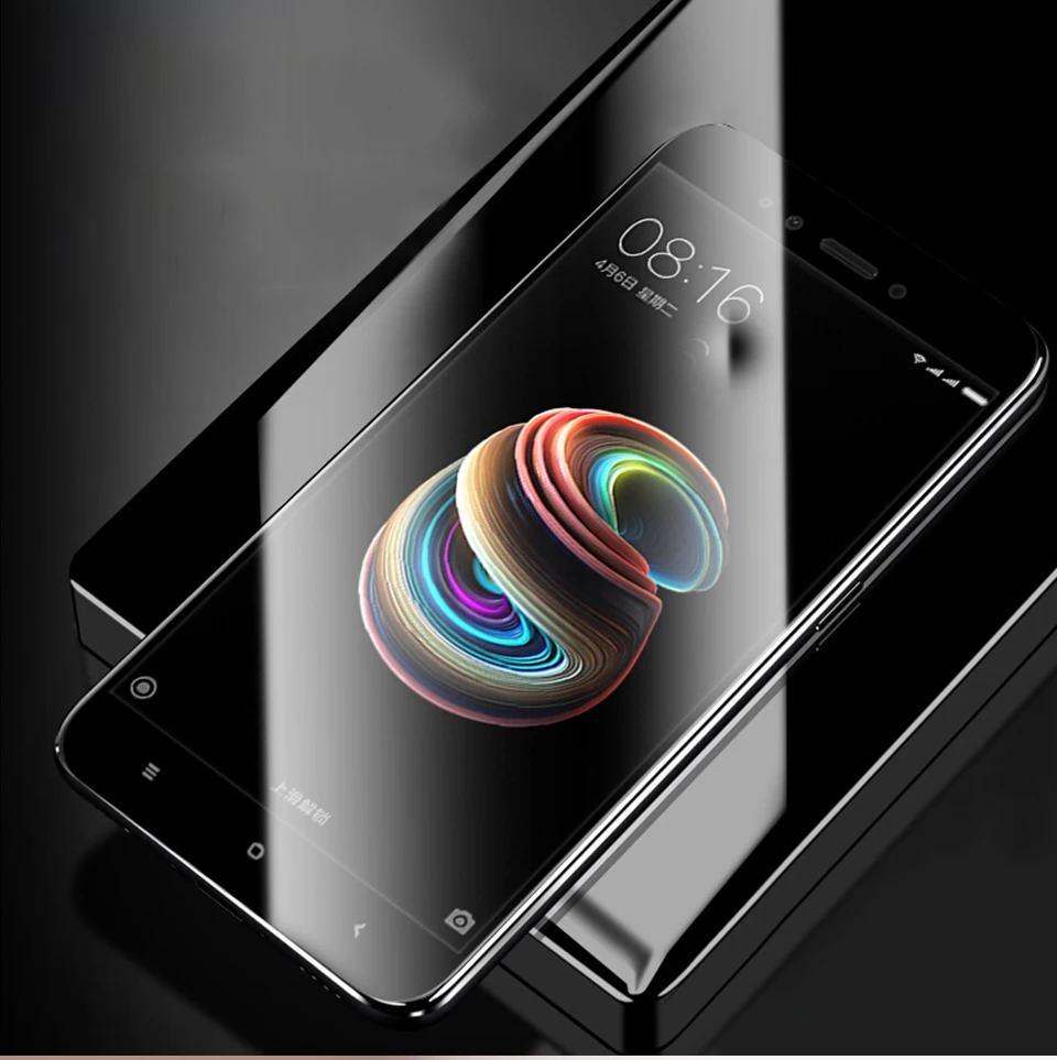 2 шт 3D Защита экрана для Xiaomi Mi A1 стекло закаленное xiaomi 5X полное покрытие |