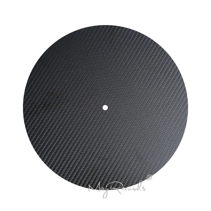 Высококачественный 12 дюймовый коврик из углеродного волокна LP Slipmat для