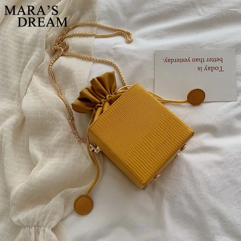 Сумка через плечо Mara's Dream 2019 Ms. Новая модная сумка в Вертикальную Полоску