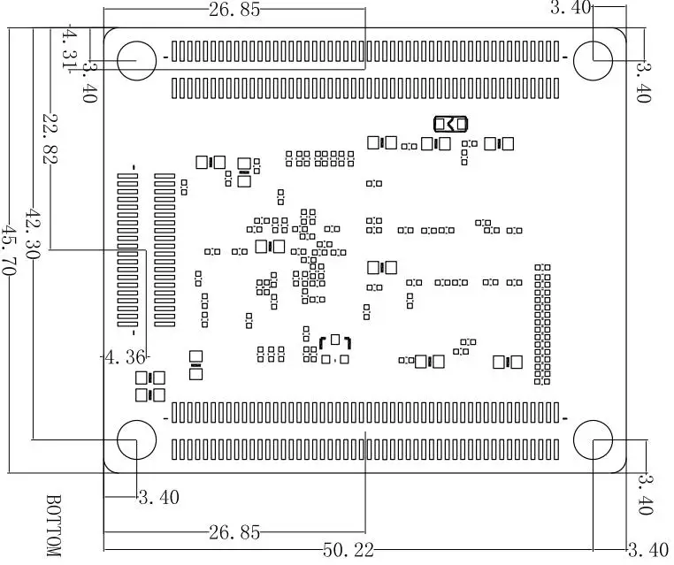 Fpga основная плата 7Z010 7Z020 Стабильная производительность ZYNQ модуль основной платы/небольшая системная плата