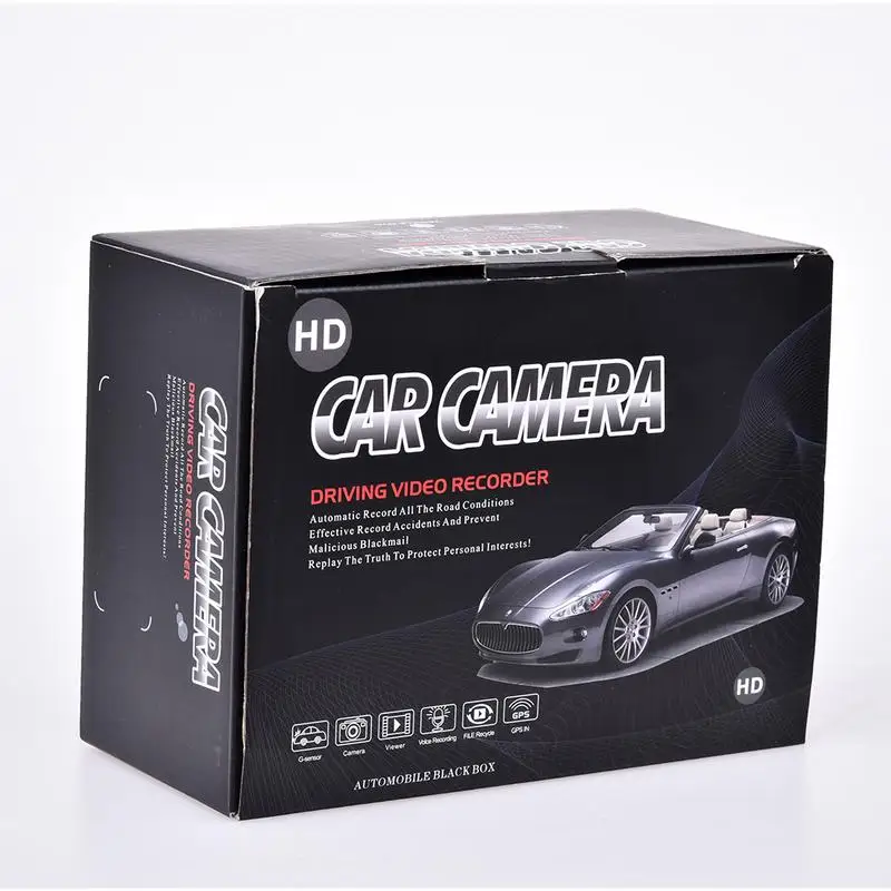 Универсальный DVR HD Экран 4 Стекло объектив Generalplus GPCV6248 1080 P 140 градусов угол тире