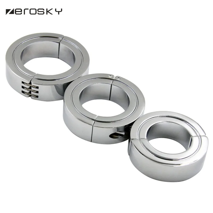 Кольцо для пениса Zerosky металлическое кольцо из нержавеющей стали мужской мошонки