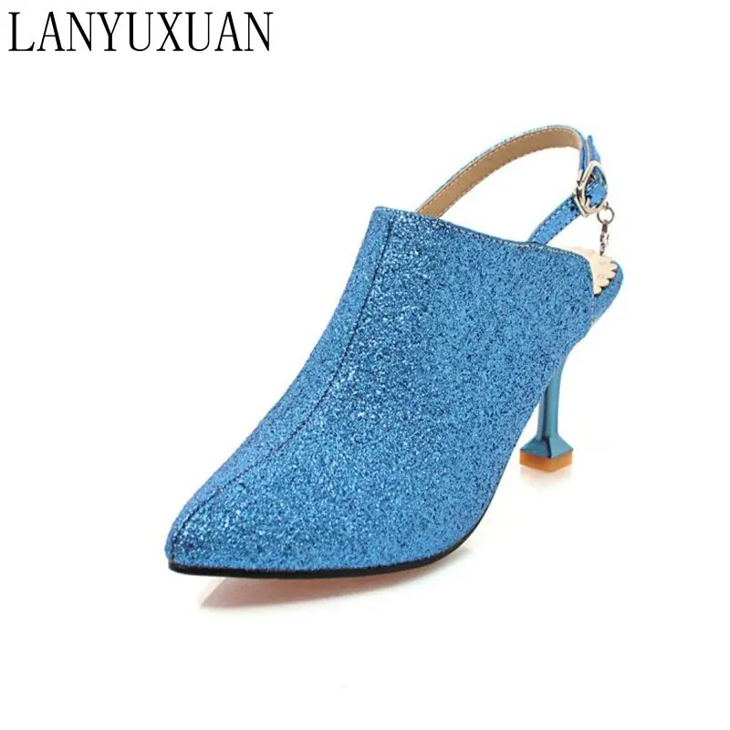 

Sexy fashion women Small &Big Plus Size 28-52 Shoes woman Sandals Platform Sapato Feminino Summer Style high heels wedding Y418