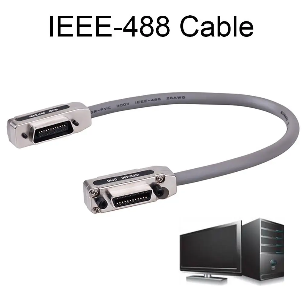 Ieee 488 GPIB провод для мужчин и женщин промышленный кабель передачи данных головка