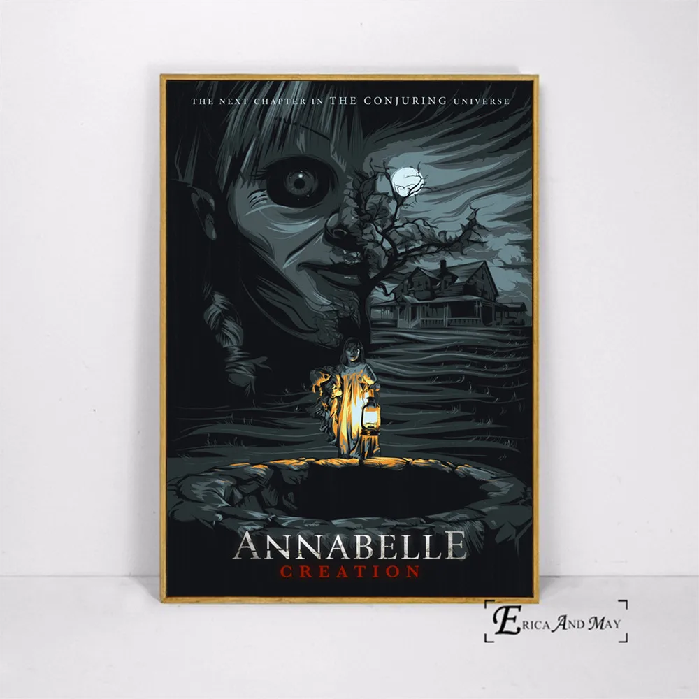 Annabelle картина из фильма ужасы Картина на холсте настенные картины домашний декор