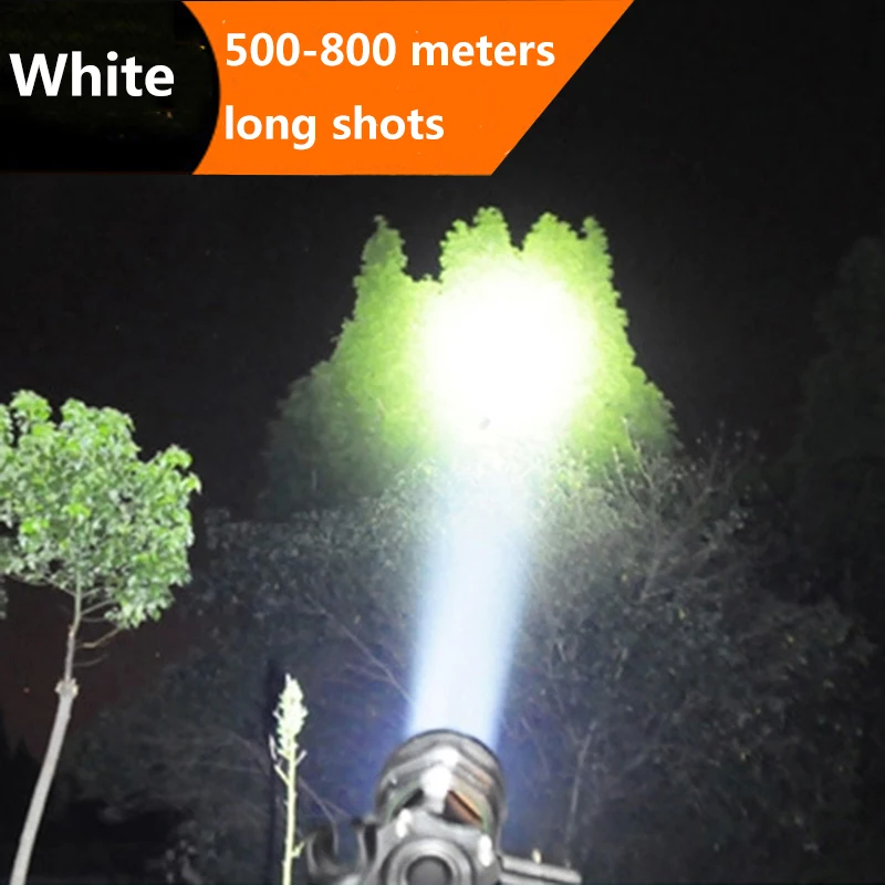 Светодио дный светодиодный фонарик XM L2 свет белый желтый 2 цвета варианты на