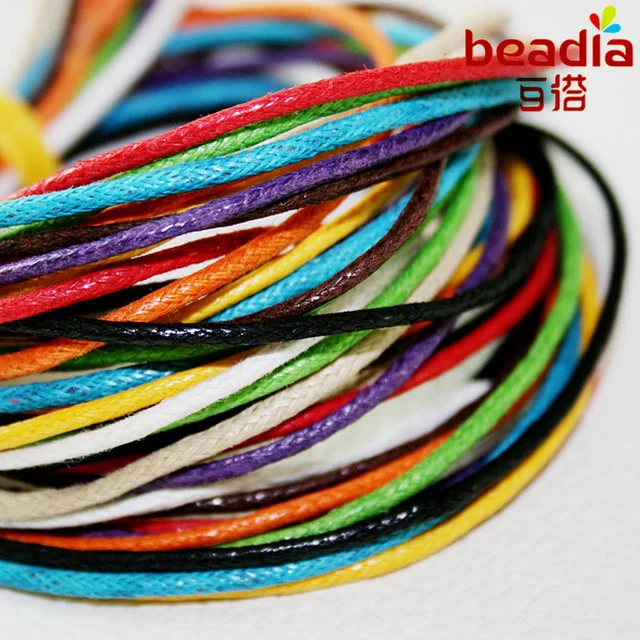 Шнур для ювелирных изделий 1 мм 60 м/лот 12 цветов|1mm beading cord|cord for braceletscord beads |