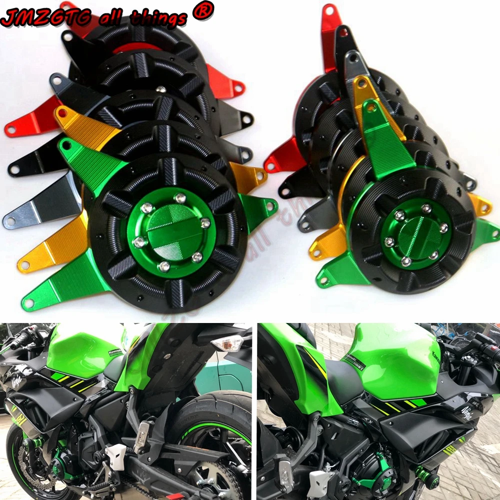Чехол для двигателя мотоцикла ползунок защитная крышка KAWASAKI Ninja650 Z650 2017 2019 2020 2021