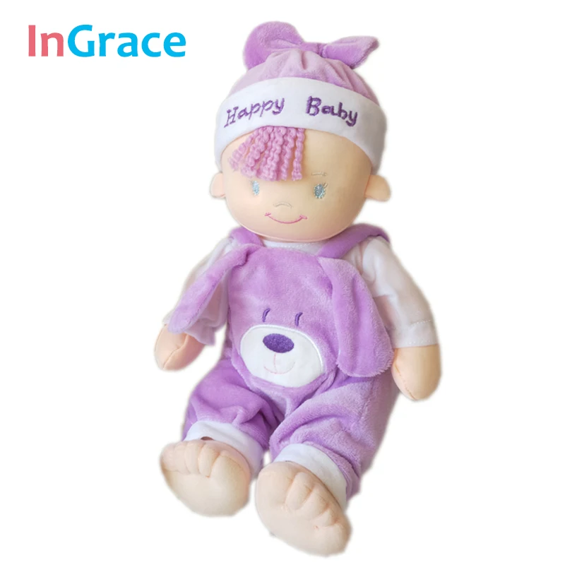 Ingrace/Детская кукла с одеждой в виде животных; милая плюшевая игрушка для младенцев; куклы для сна; подарок для ребенка