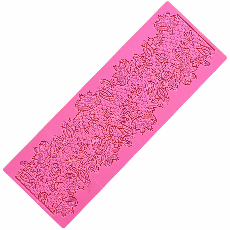 Силиконовая форма для выпечки с кружевным краем силиконовый кружевы плесени