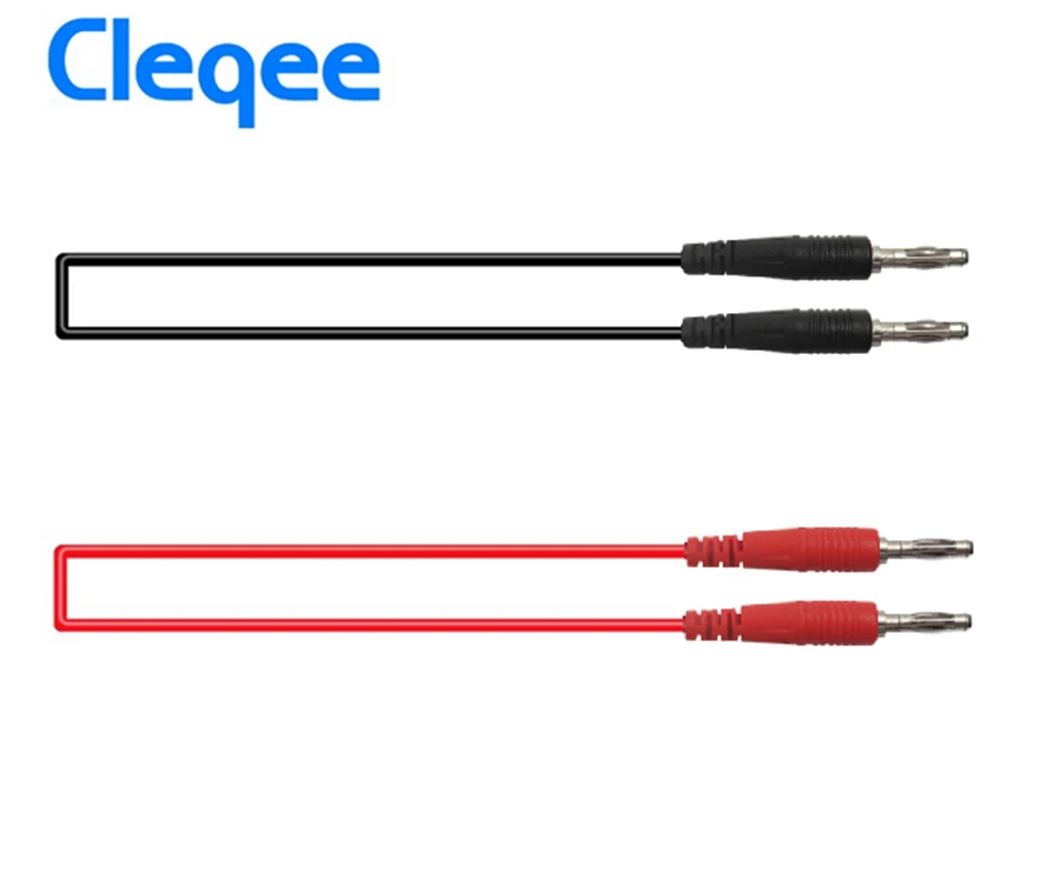 2018 Cleqee P1041 1 комплект м 4 мм банановый штекер мягкий Тестовый Кабель RV для