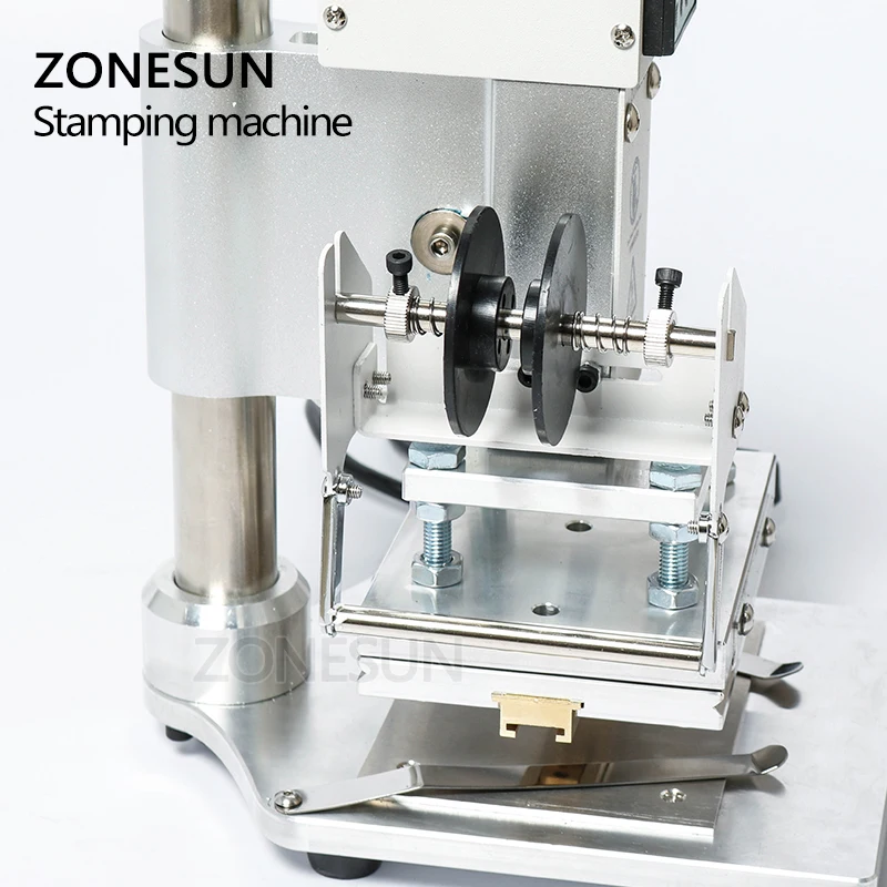 ZONESUN ZS 100B карандаши машина для горячего тиснения фольгой ручной бронзировальная