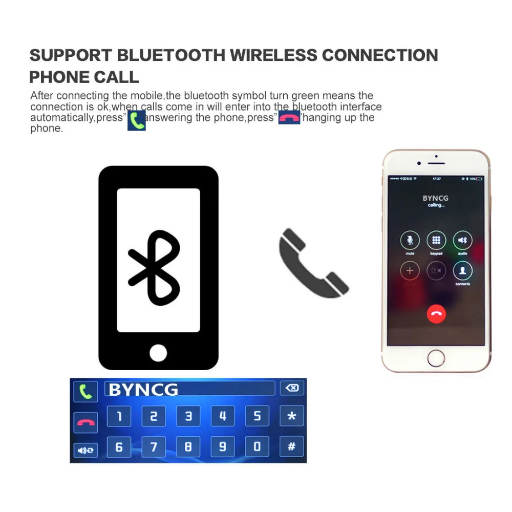 Авто 7010B автомобиль радио MP3 MP4 MP5 плеер Bluetooth V2.0 автомобильный аудио стерео в-тире 2