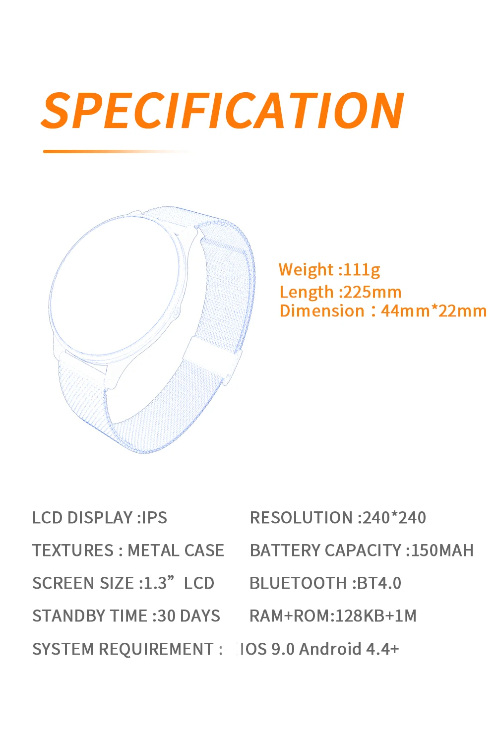 Torntisc 2.5D экран Смарт-часы IP68 водонепроницаемый Bluetooth сердечного ритма кровяного давления фитнес-трекер умные часы для Android IOS