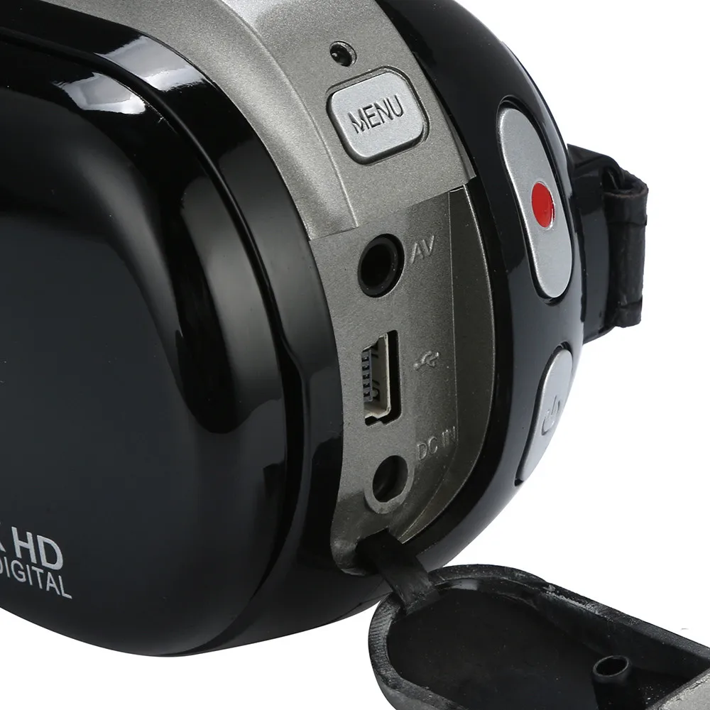 Видеокамера HD 1080 P Портативная Цифровая камера 4X цифровой зум с микрофоном 20A Прямая YECF