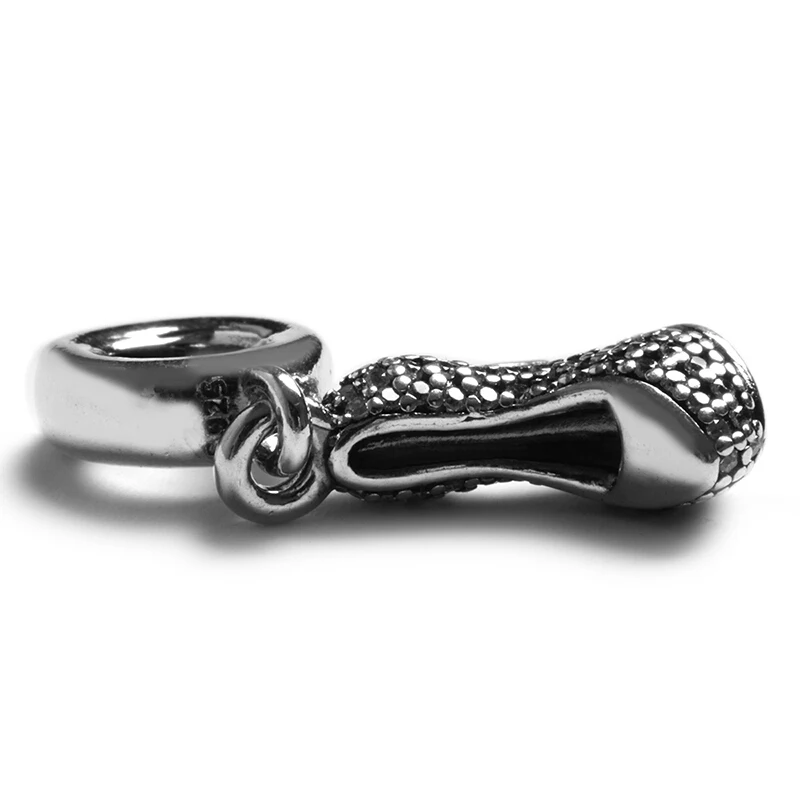 Блестящие туфли на высоком каблуке с подвеской Оригинальный браслет для женщин