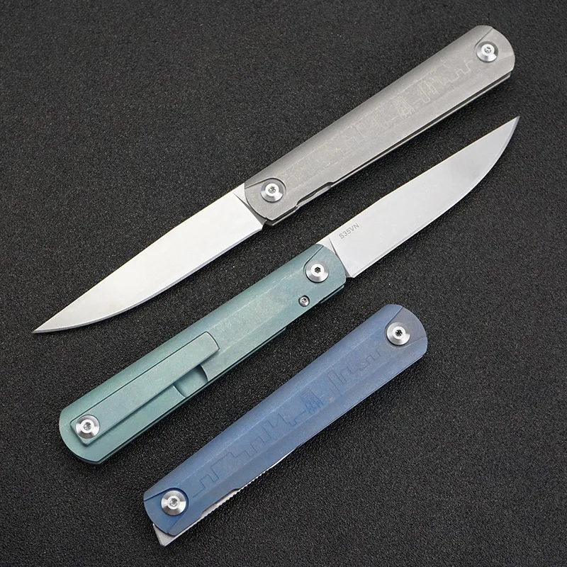 Новый Открытый Многофункциональный TC4 titanium сплав джентльмен складной нож S35VN