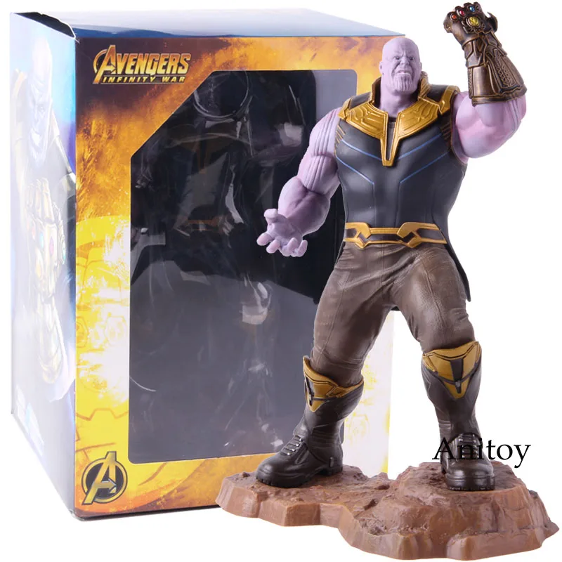 Marvel Мстители Бесконечность войны танос Artfx+ Статуя 1/10 масштаб предварительно pained танос Мстители Endgame фигурка Коллекционная модель игрушки