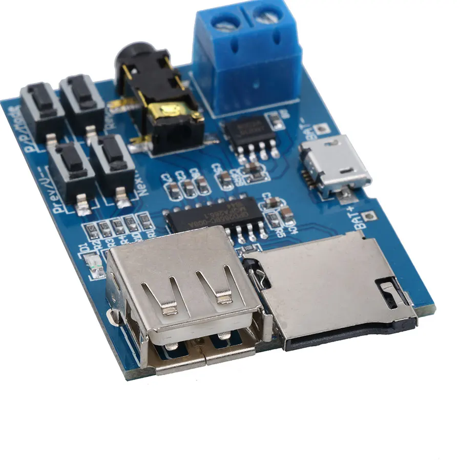 Kebidumei 2019 Hot TF card U disk MP3 Format decoder board module amplifier decoding audio Player | Электроника