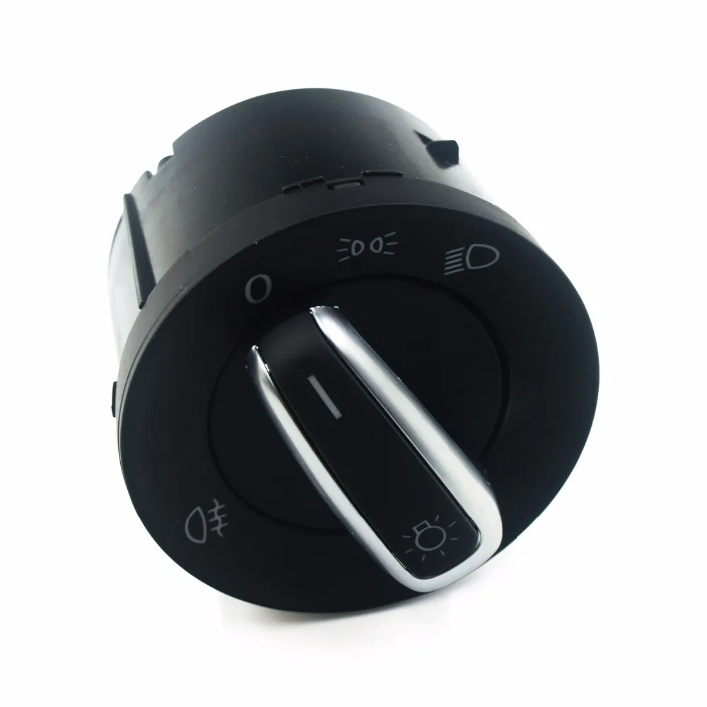 Хромированный переключатель управления противотуманной фарой OEM 3C8 941 431B для VW Caddy