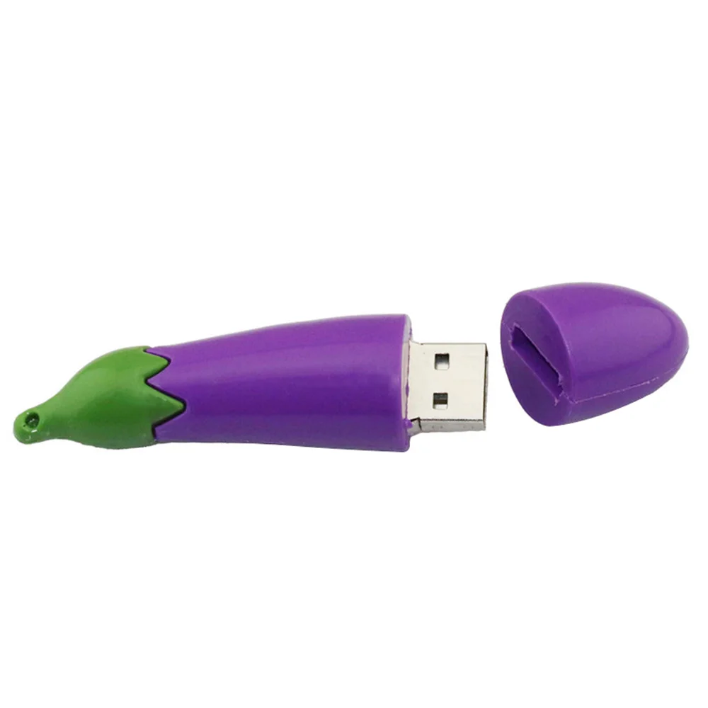 Силиконовый USB-флеш-накопитель в виде баклажана 4 ГБ 8 16 32 64 128 256 | Компьютеры и офис
